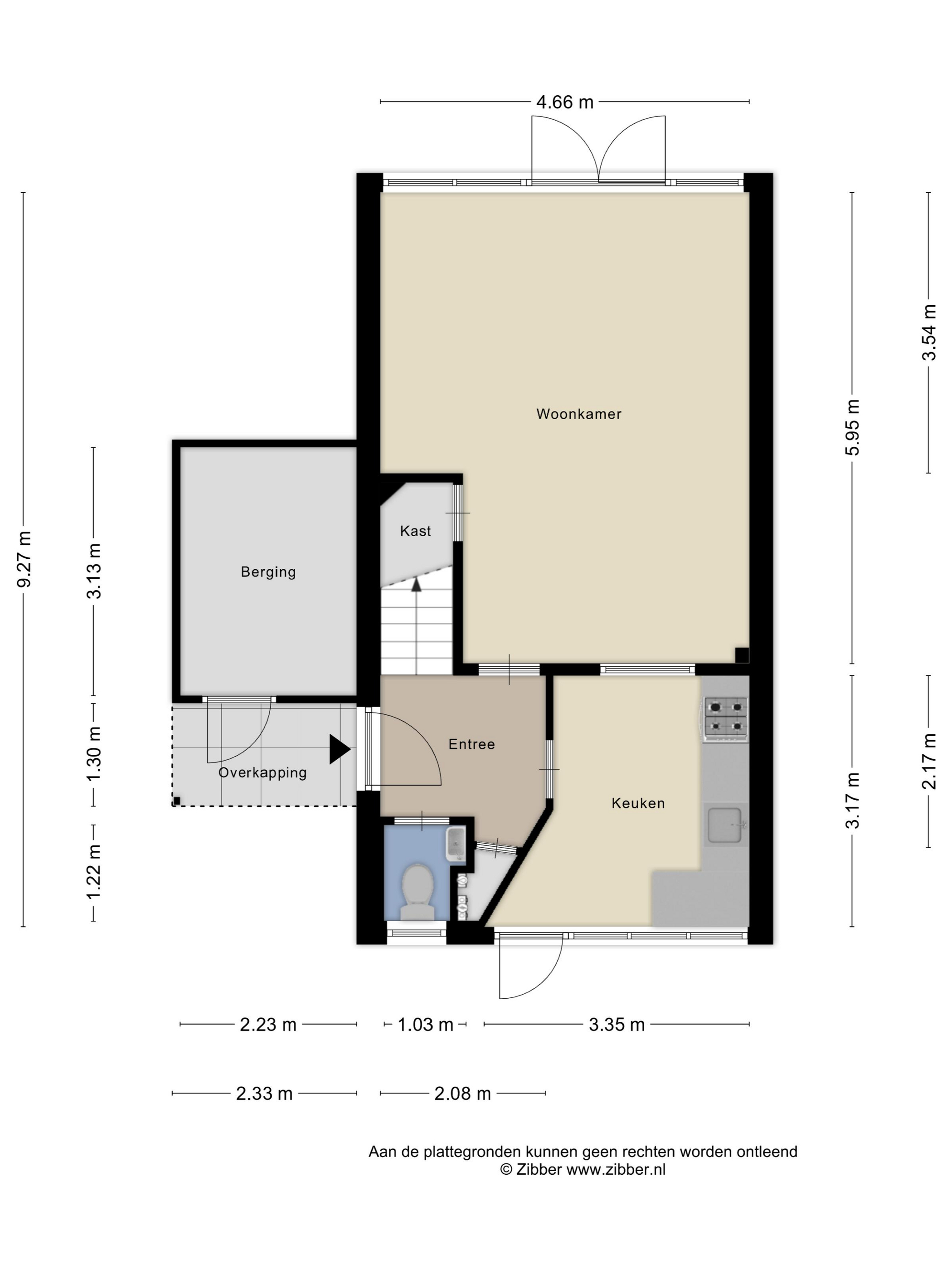Malzwin 36 - 8223 XG - lelystad-plattegrond-1